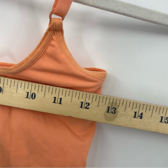 NWT vintage Victoria’s Secret Tank Top Sz M Peach Orange Body by Victoria Heart - Picture 10 of 10